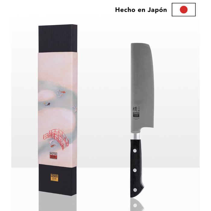 Cuchillo Nakiri 160 mm - Colección Hashi Clásico