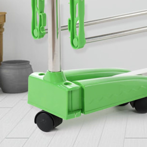 Séchoir multifonctions 20m d'étendage vert Herzberg HG5015-GRE