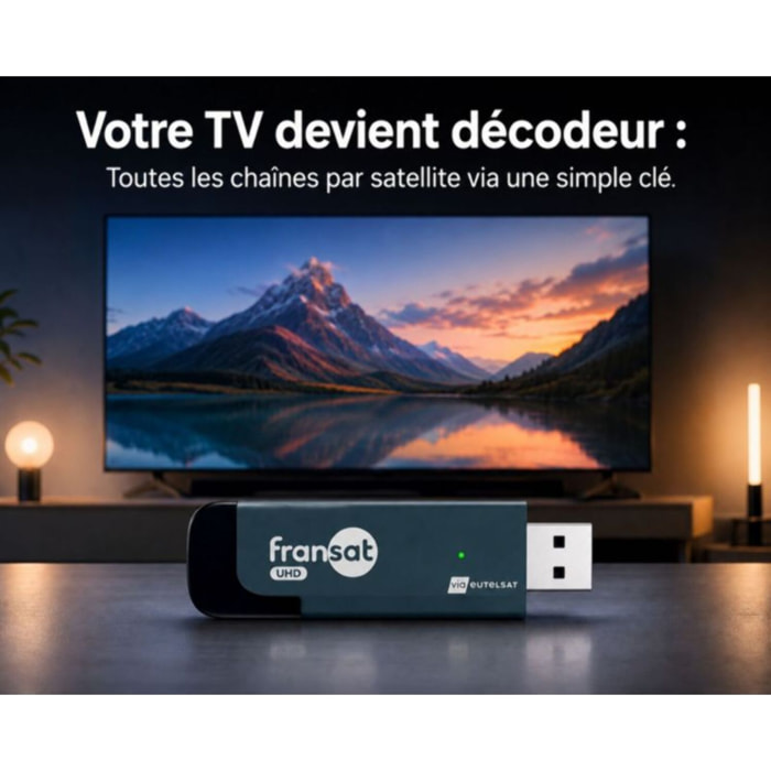 Décodeur satellite CGV E-Stick 4K