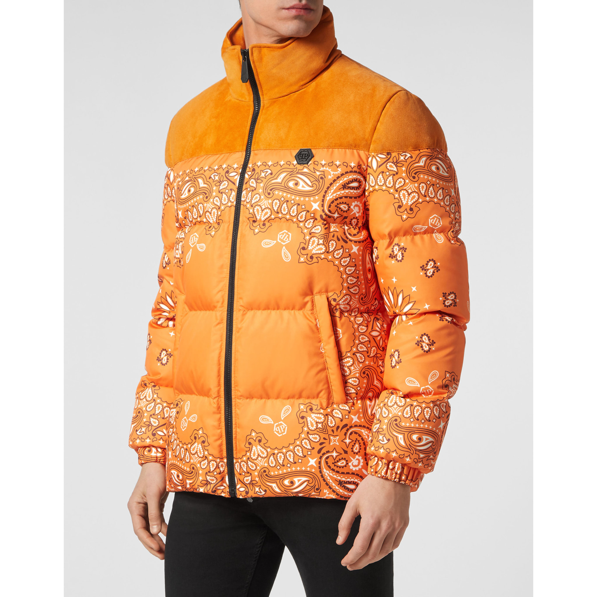 PHILIPP PLEIN Nylon Jacket PAISLEY