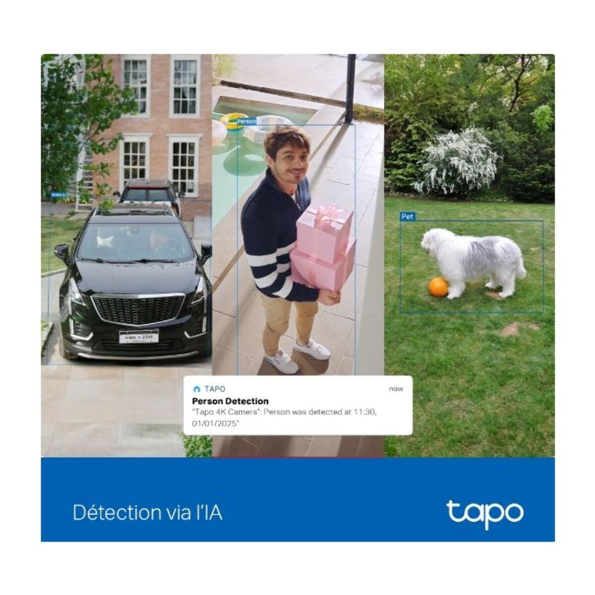 Caméra de surveillance TP-LINK Tapo TC92K + panneau solaire