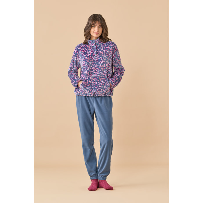 Pigiama donna coral articolo fiori. Noidinotte