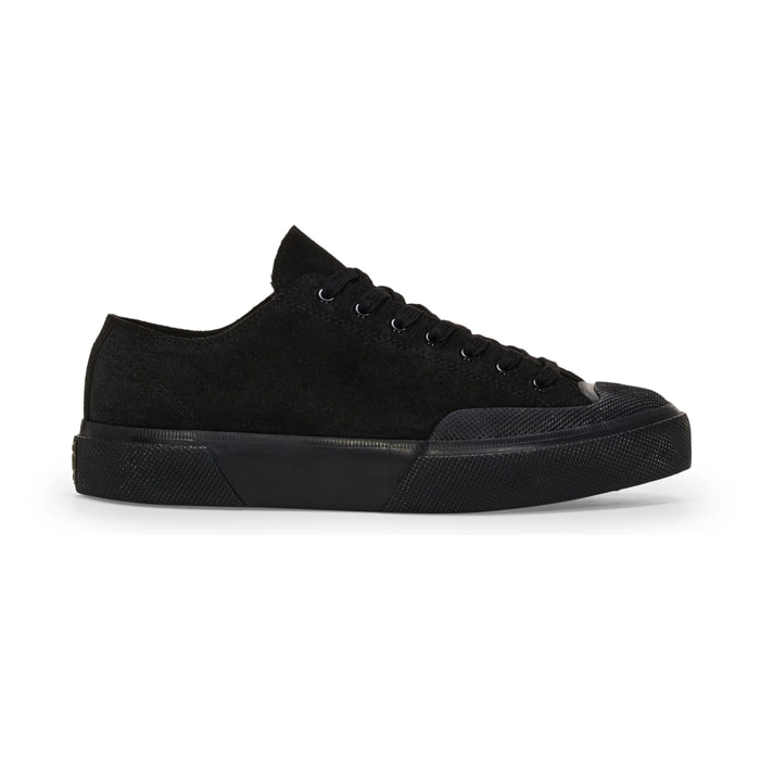 Superga - Sneakers Uomo Donna Nero - 2432 WORKS SUEDE FLESH OUT