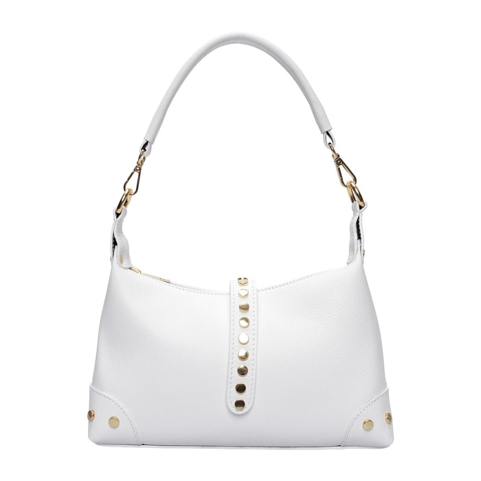 Borsa a tracolla Anna Luchini Bianco