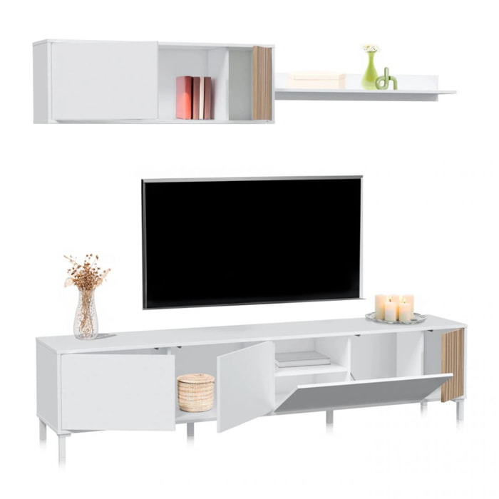 Salón Nitza Blanco Artik (Blanco Mate) - Natur