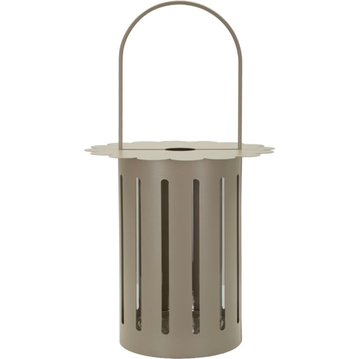 LANTERNA SATURNO TORTORA CM Ø 24X43