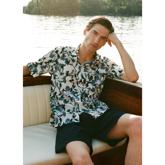 Camicia a fiori