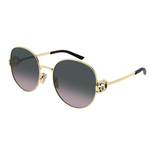Gafas de Sol Gucci GG2047S-002 de Metal Mujer 58 mm