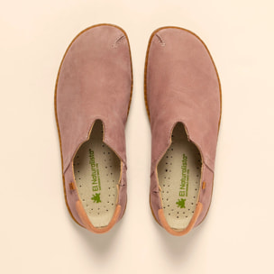Zapatos N275 NOBUCK LAVADO MALVA/EL VIAJERO color Malva