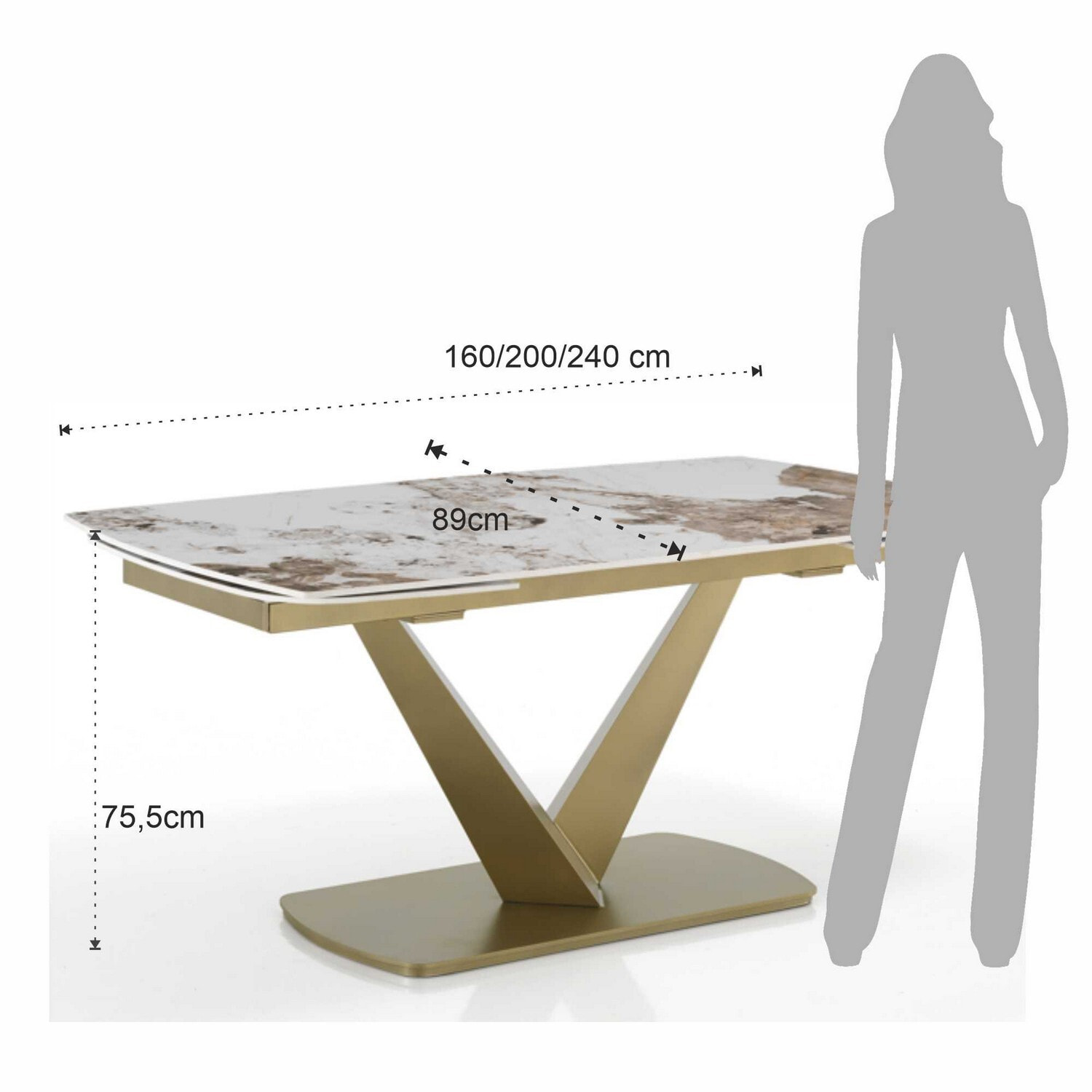 TOMASUCCI table extensible MAINS 1