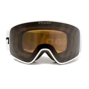 Gafas de esquí OCEAN ASPEN - Blanco / Ahumada