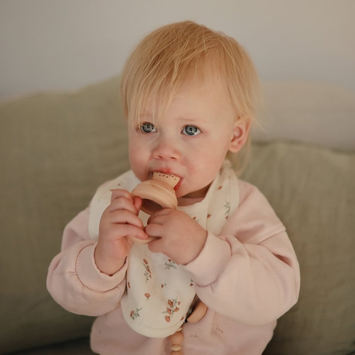 Mushie Pack 2 Alimentadores Silicona Solid