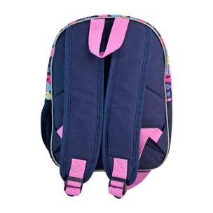 Hello Kitty Mochila Preescolar 3D. Bolsillo lateral. Espaldera acolchada.