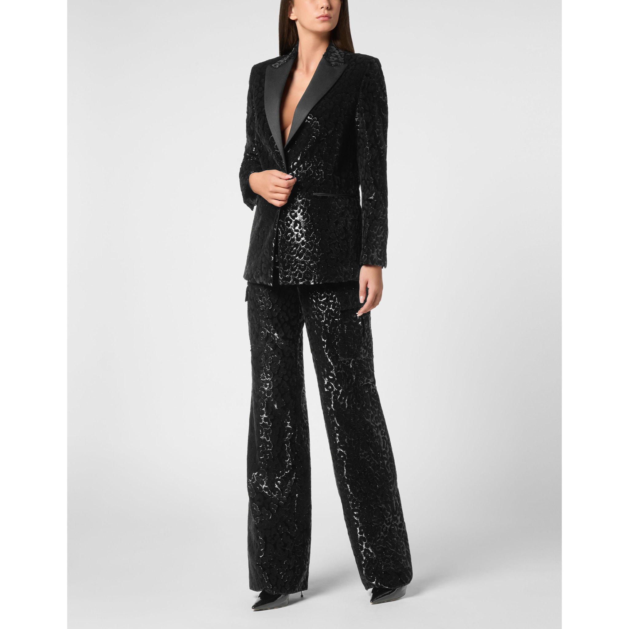 PHILIPP PLEIN Blazer de un botón Slim Fit