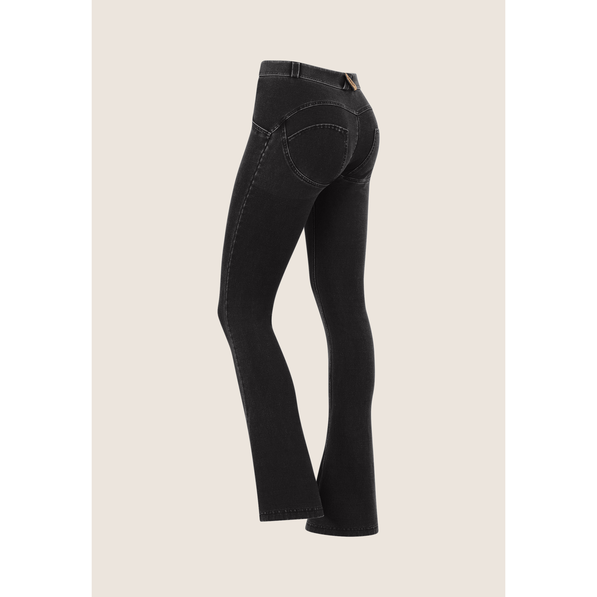 Jeggings WR.UP® vita regular fondo bootcut in jersey denim