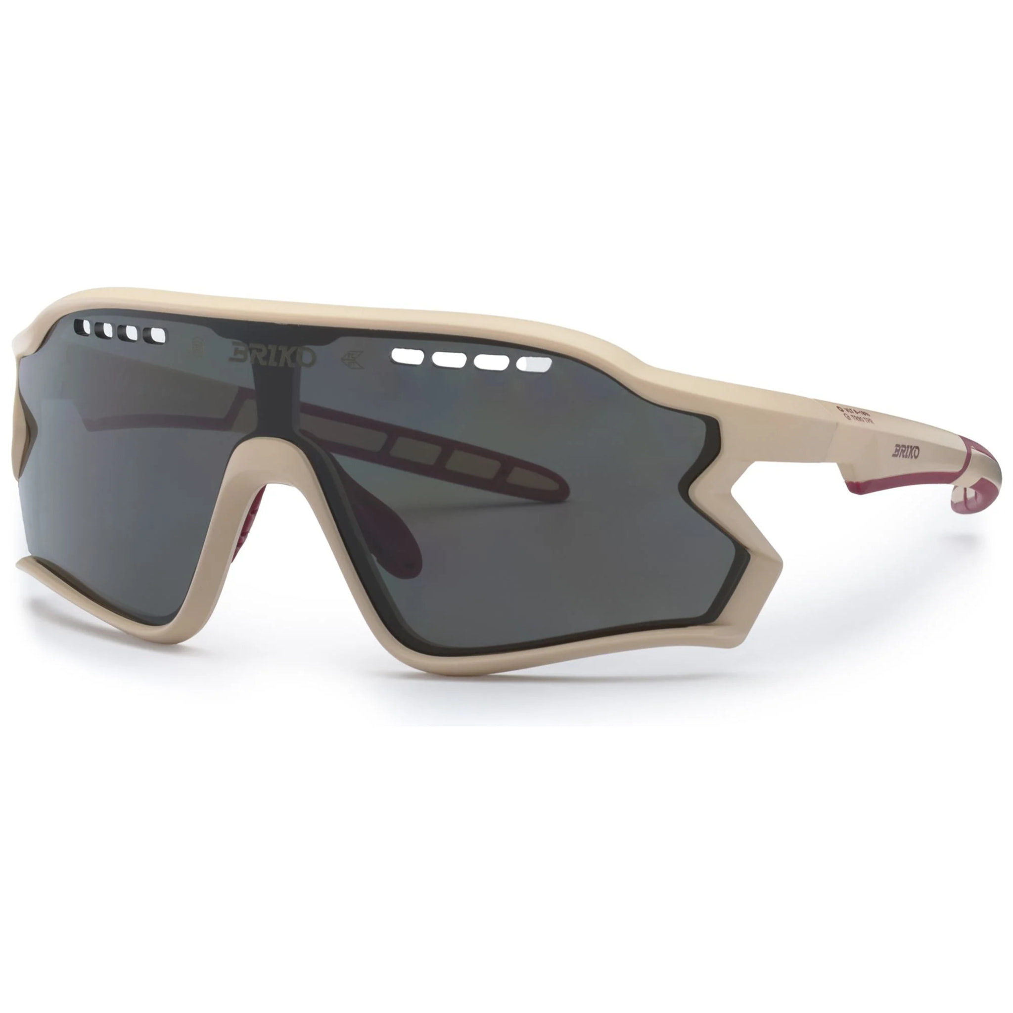 Briko - Occhiali, Uomo Donna, Beige - Daintree