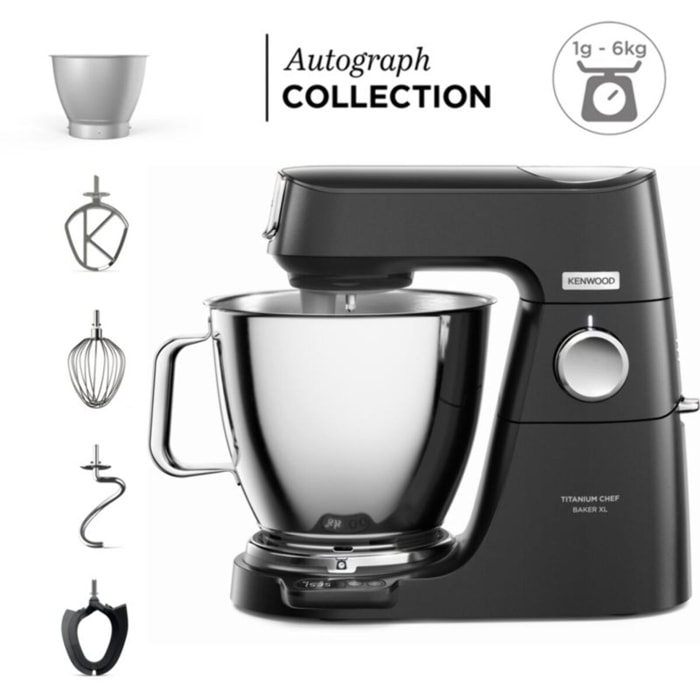 Robot pâtissier KENWOOD Titanium ChefBaker Autograph KVL85.004BK