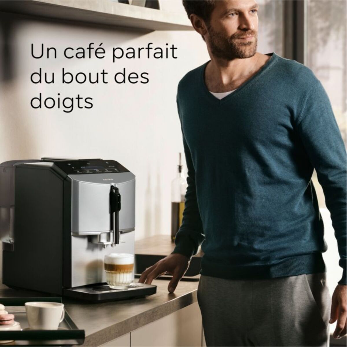 Expresso Broyeur SIEMENS TF305E04 - Machine à café (automatique)