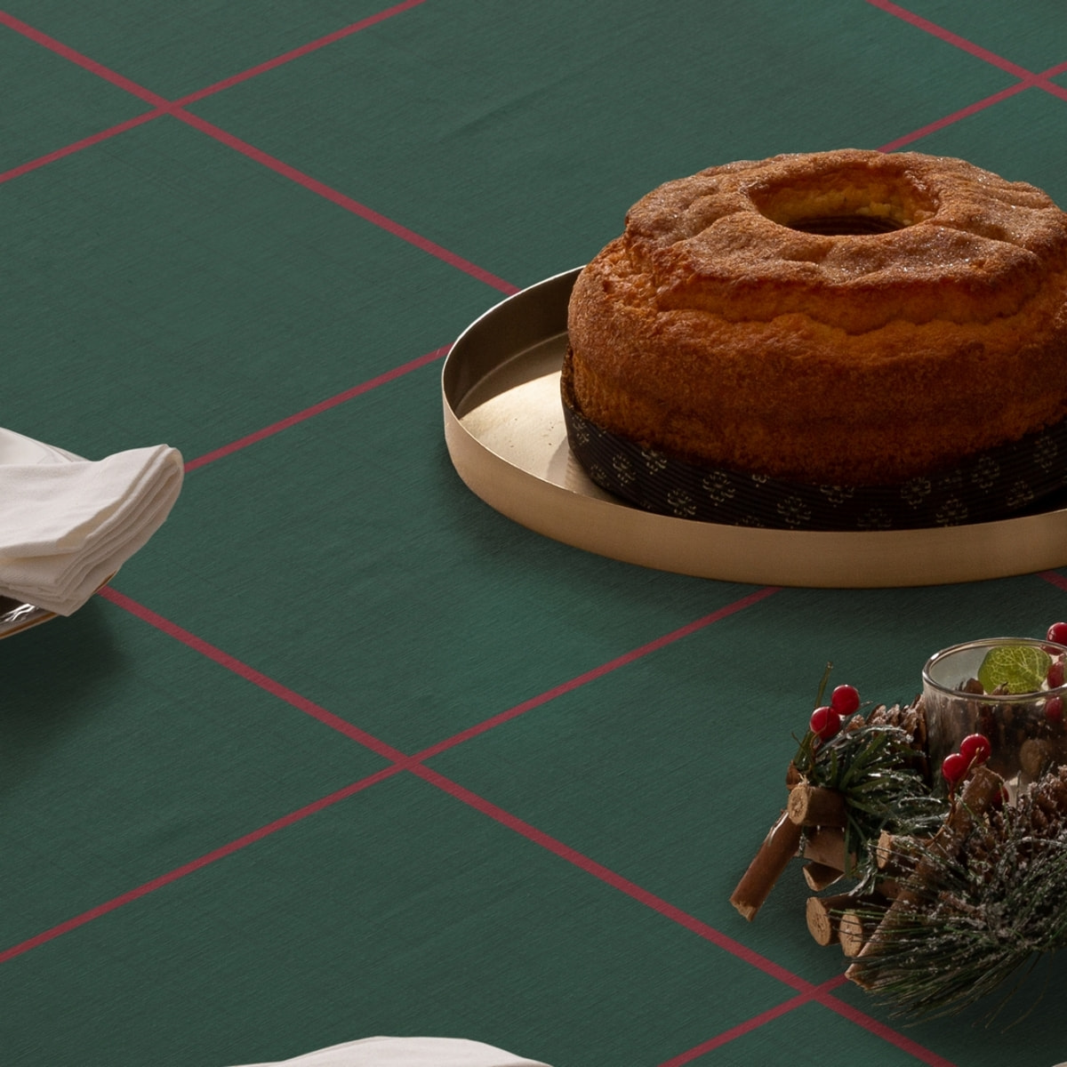 Mantel antimanchas WINDOWS VERDE