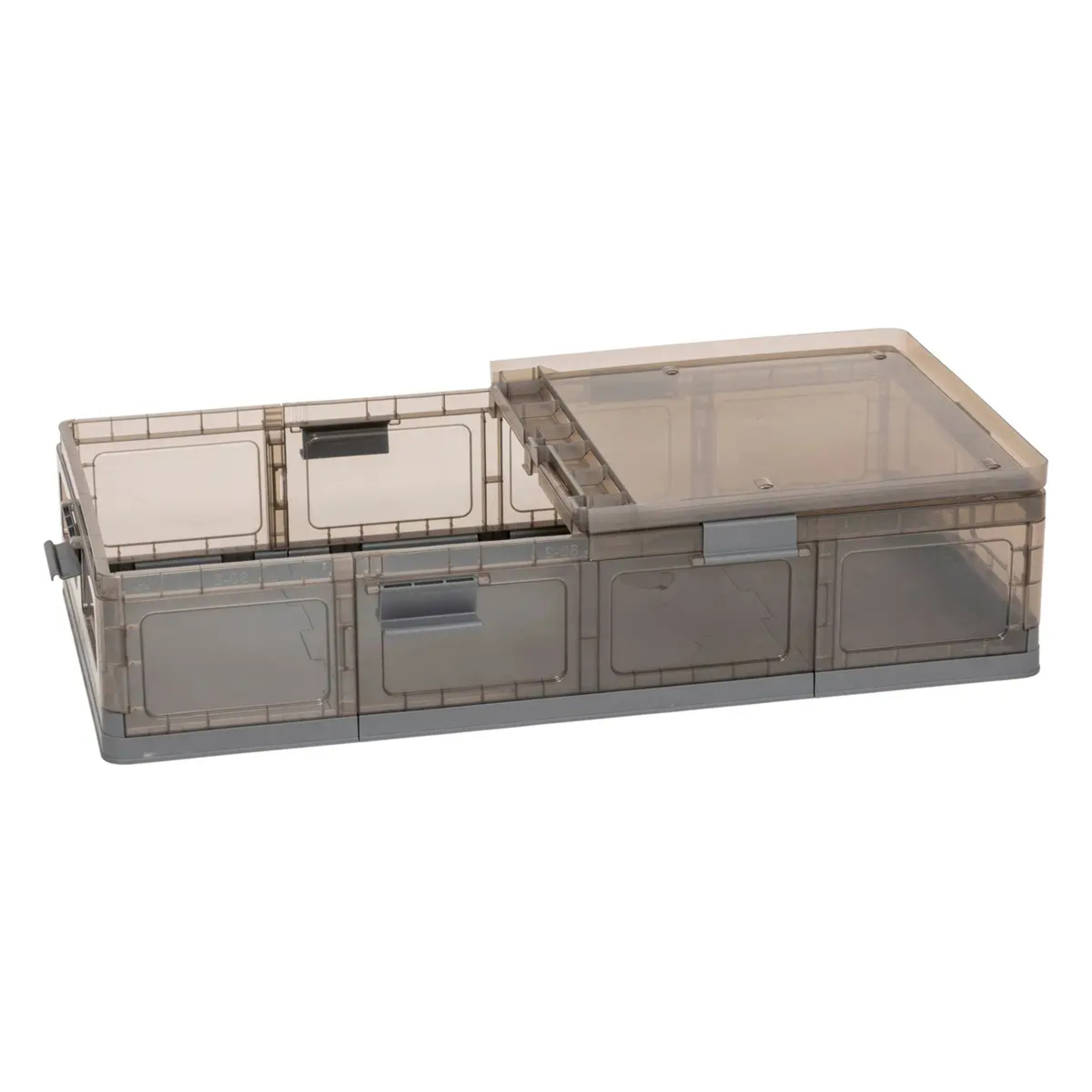 Boîte de rangement "Fold n Box" en plastique 55L