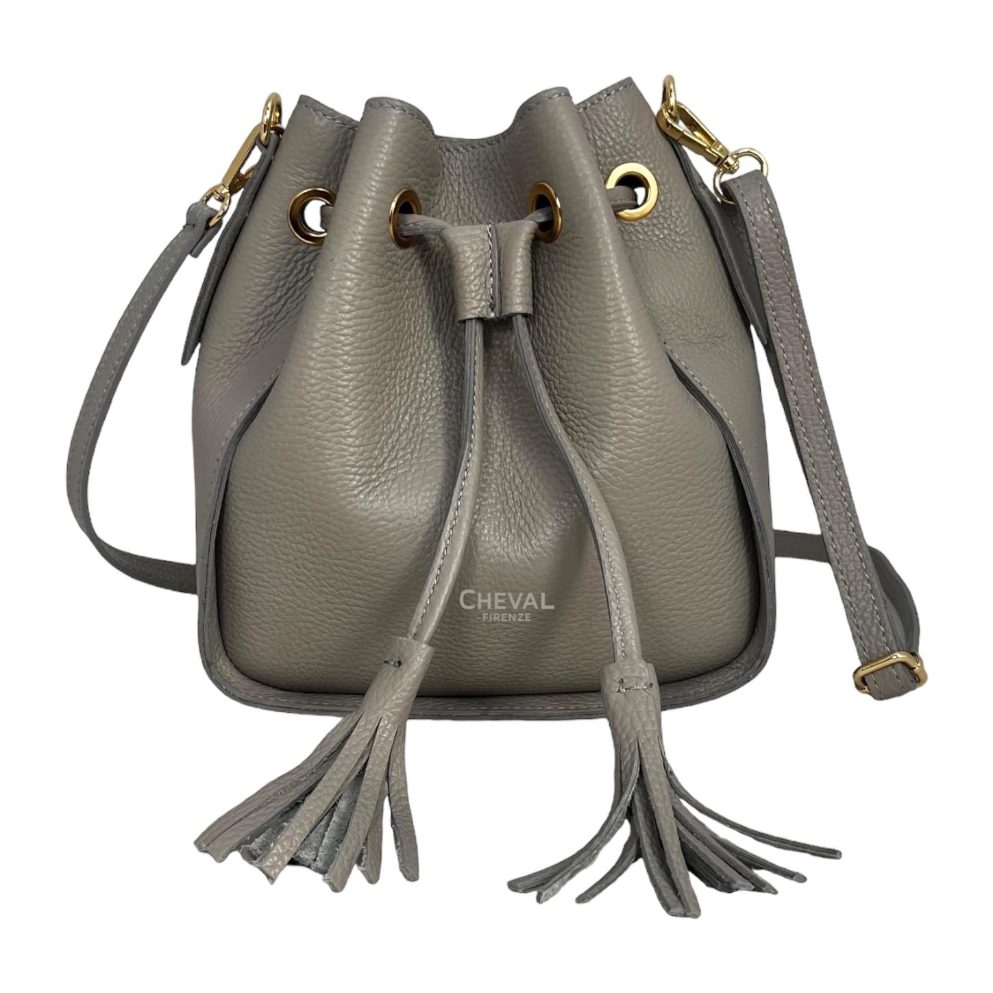 Bolso tipo cubo Cheval Firenze Matilde Gris