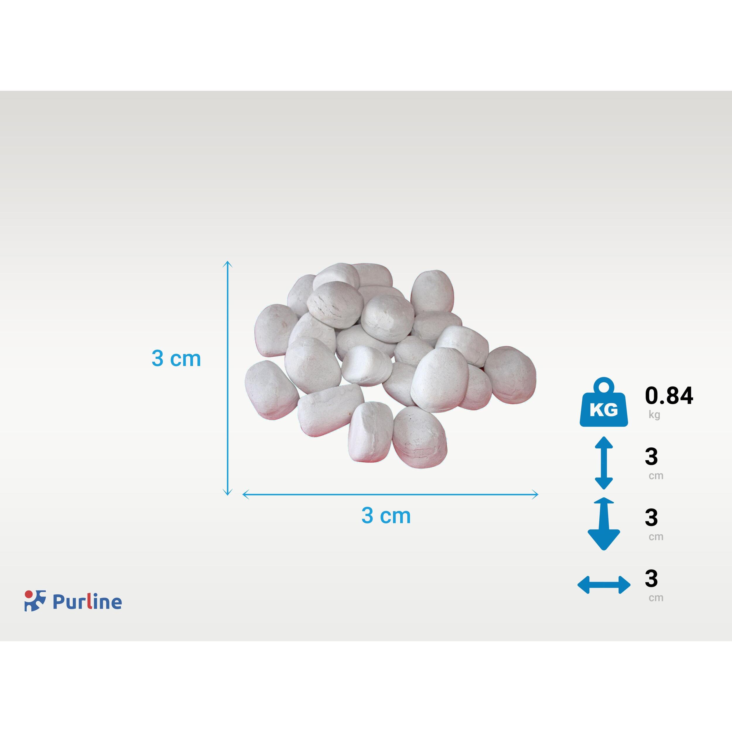 Pierres décoratives en fibre céramique pour cheminées à l'éthanol. 24 pièces
