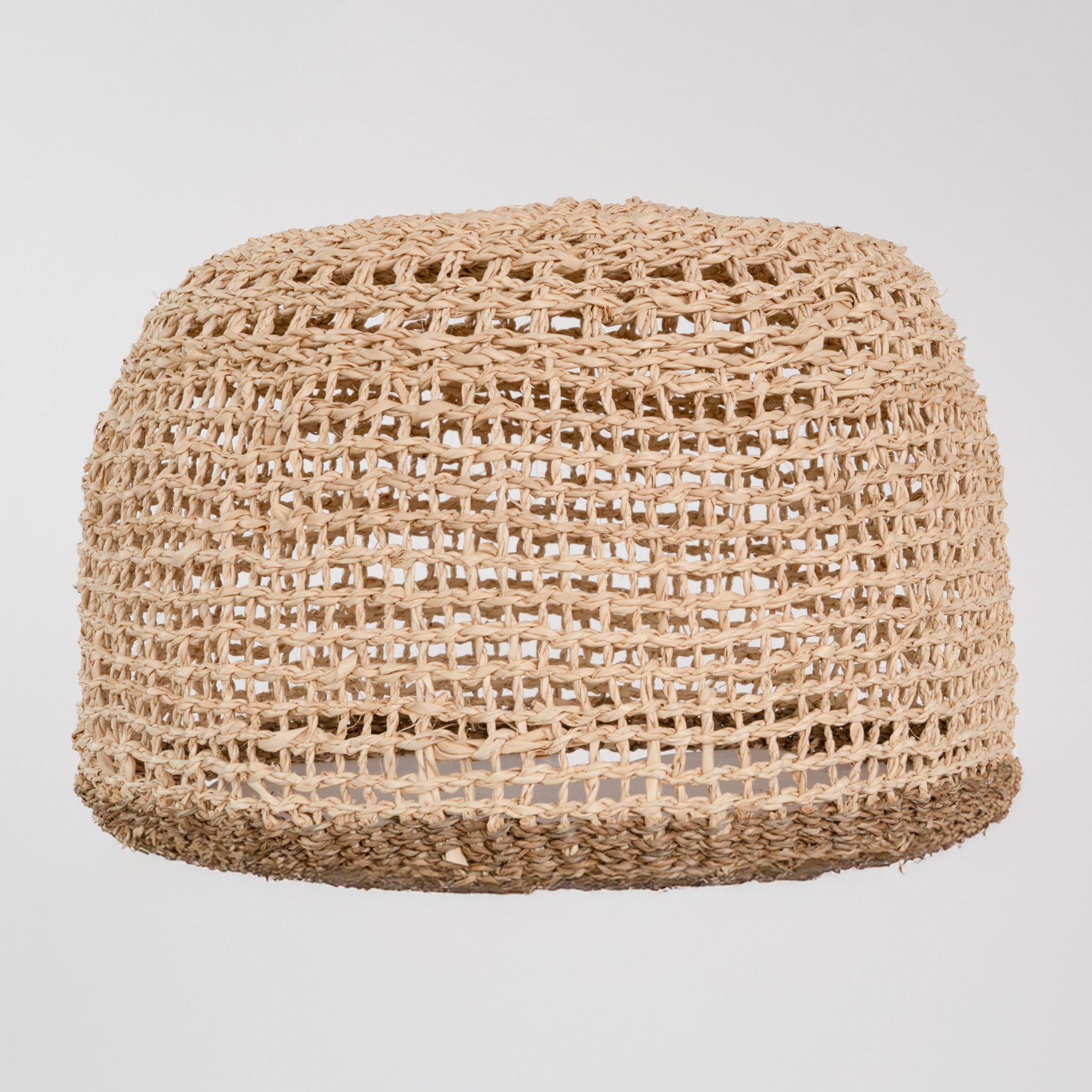 Abat-jour en feuille de palmier et posidonie ∅ 50cm - Biga