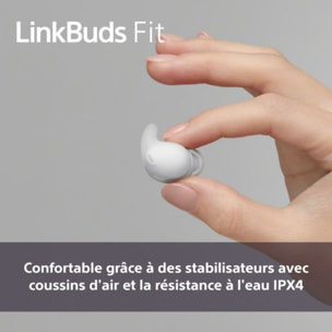 Ecouteurs SONY Linkbuds Fit Blanc