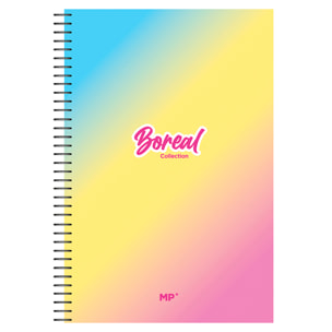 PACK 6 UNITA' QUADERNO A SPIRALE Fº 80 FOLIE 90 g/m² DESIGN FANTASIA