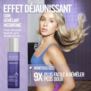 Equave™ - Soin Démêlant Bi-Phase Anti-Reflets Jaunes 200 ml