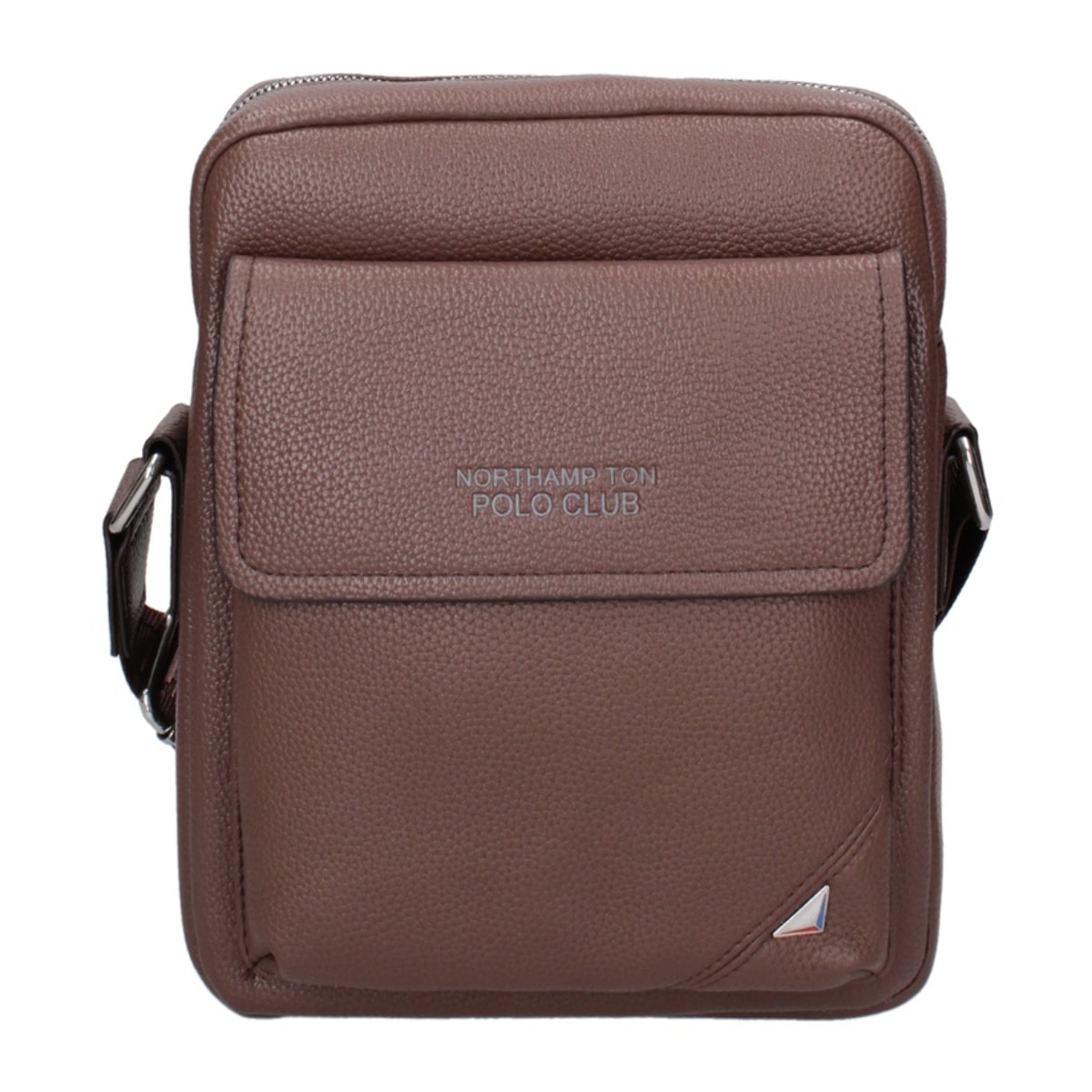Borsa a tracolla uomo - Modello False - 100% pelle PU - 20.0 x 25.0 x 10.0 cm