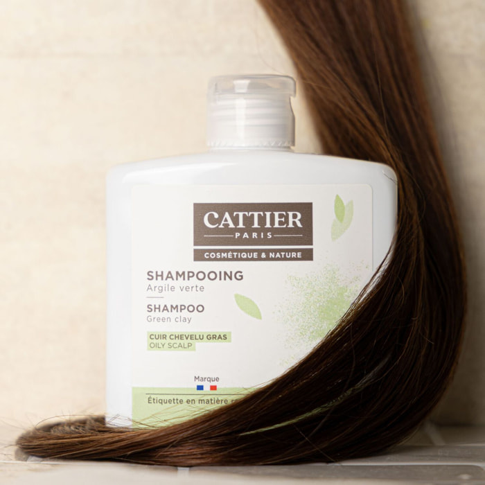 Shampooing Argile Verte - Cuir Chevelu Gras 250 ml
