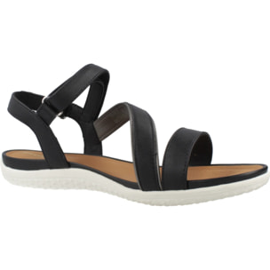 Sandalias Mujer de la marca GEOX  modelo D SANDAL VEGA NEGRO