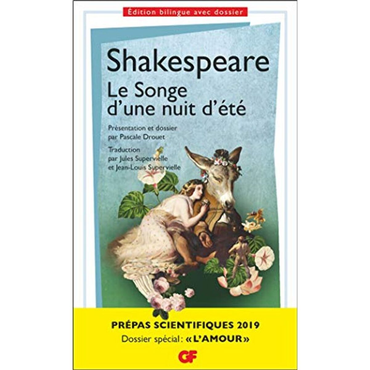 Shakespeare William | Le Songe d'une nuit d'été, Shakespeare - Prépas scientifiques 2018-2019 | Livre d'occasion