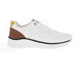 Armata di Mare Scarpe Uomo Sneakers Casual Stringate con Soletta Rimovibile in Memory Foam AMU SS23L338 Off White
