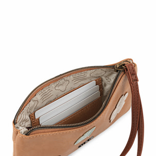 Cartera De Mano Skpat Leaves Beige