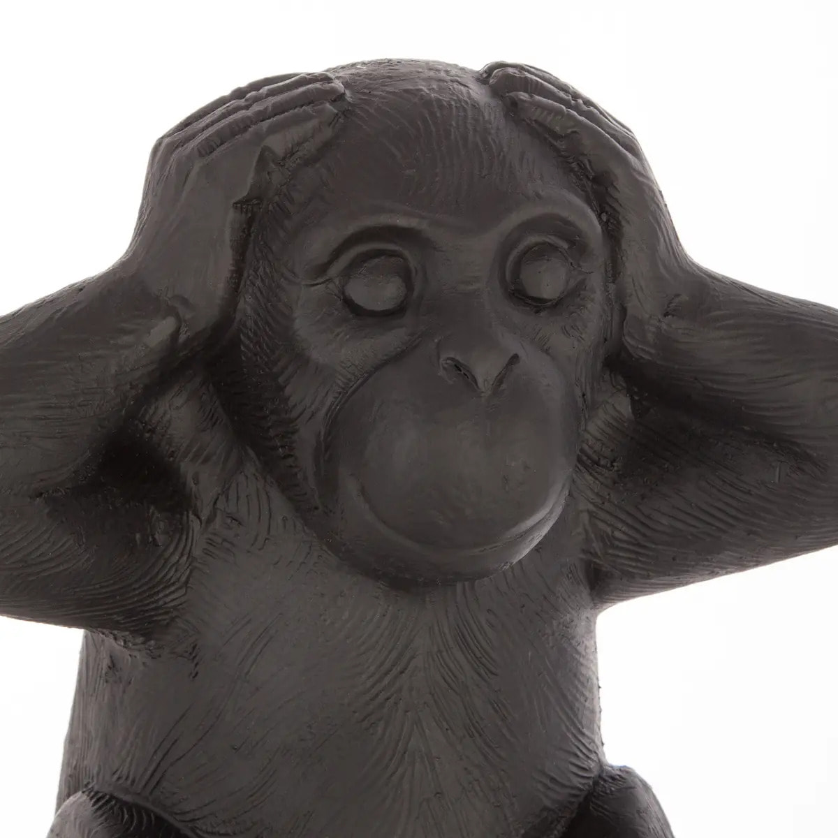 Lot de 3 singes Sagesse H.23cm résine