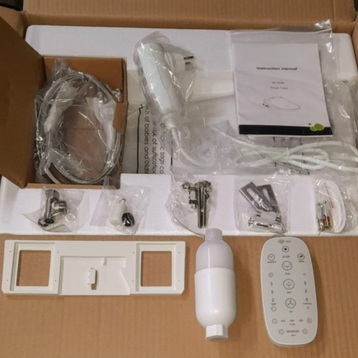 by Siko Siège Abattant Bidet japonais SoftClose, blanc (SATB094)