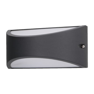 Forlight Aplique Ip54 Kapa Led 8,7W 3000K Gris Urbano 444Lm