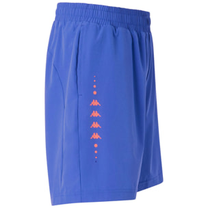 Pantaloni Corti Kappa Uomo Kombat Fio Blu