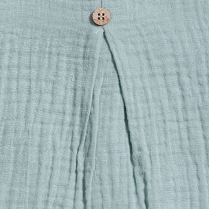 Body bebé manga corta bambula botones