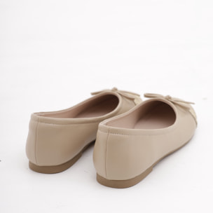 BALLERINA PUNTALE CHOCOLA' BEIGE