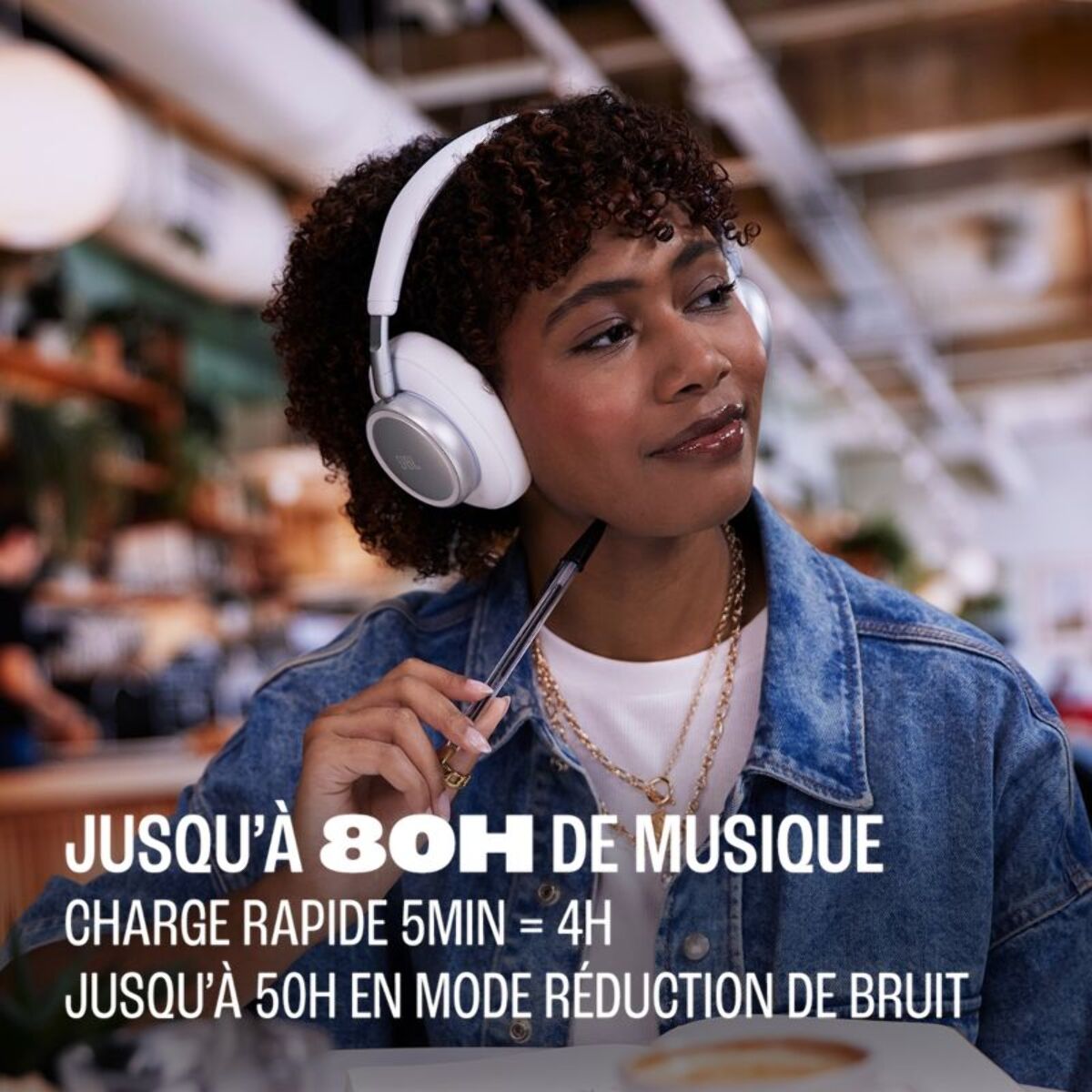 Casque JBL Live 780 NC Bleu