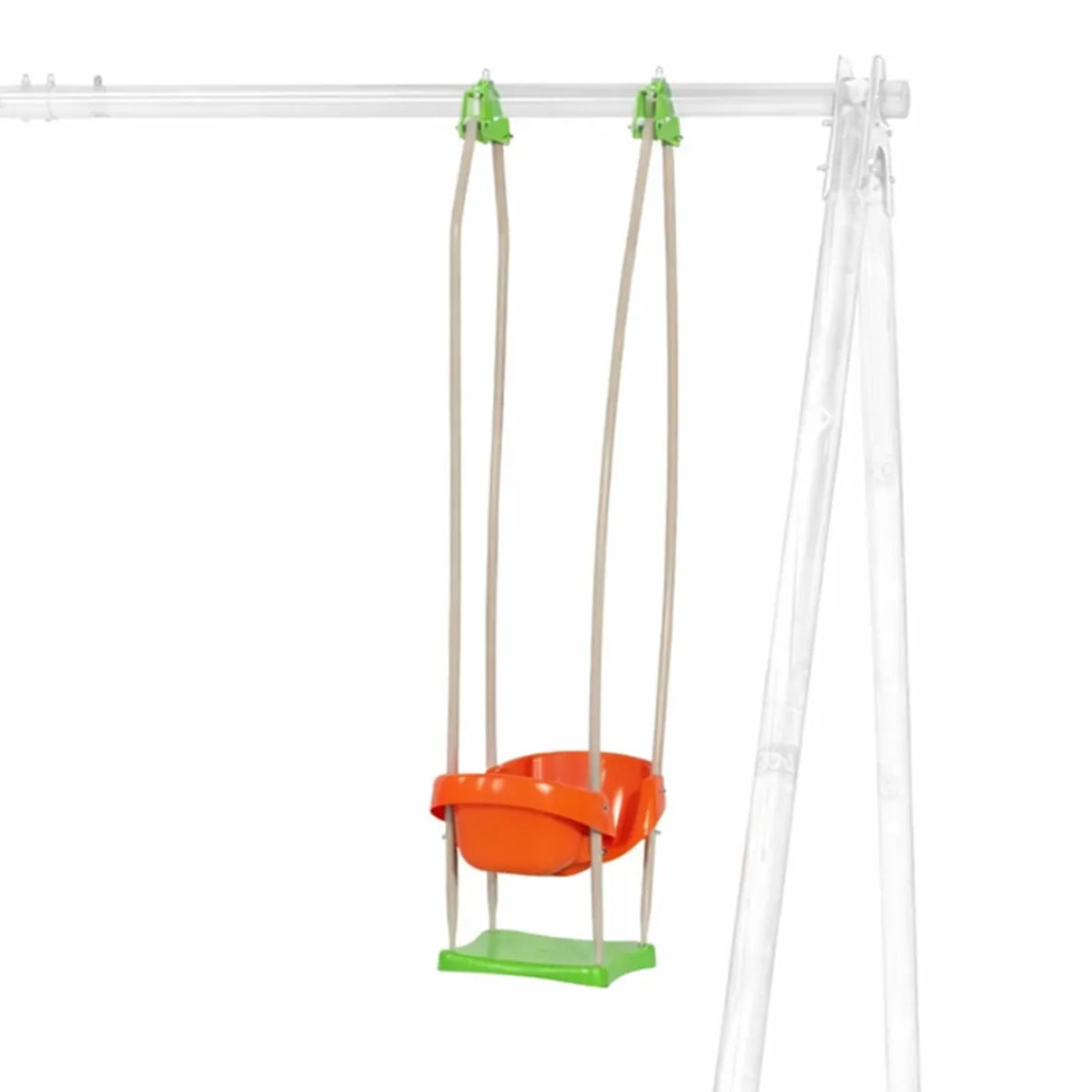 Nacelle cocoon pour portiques de 2,50 m poutre bois Ø 100 mm