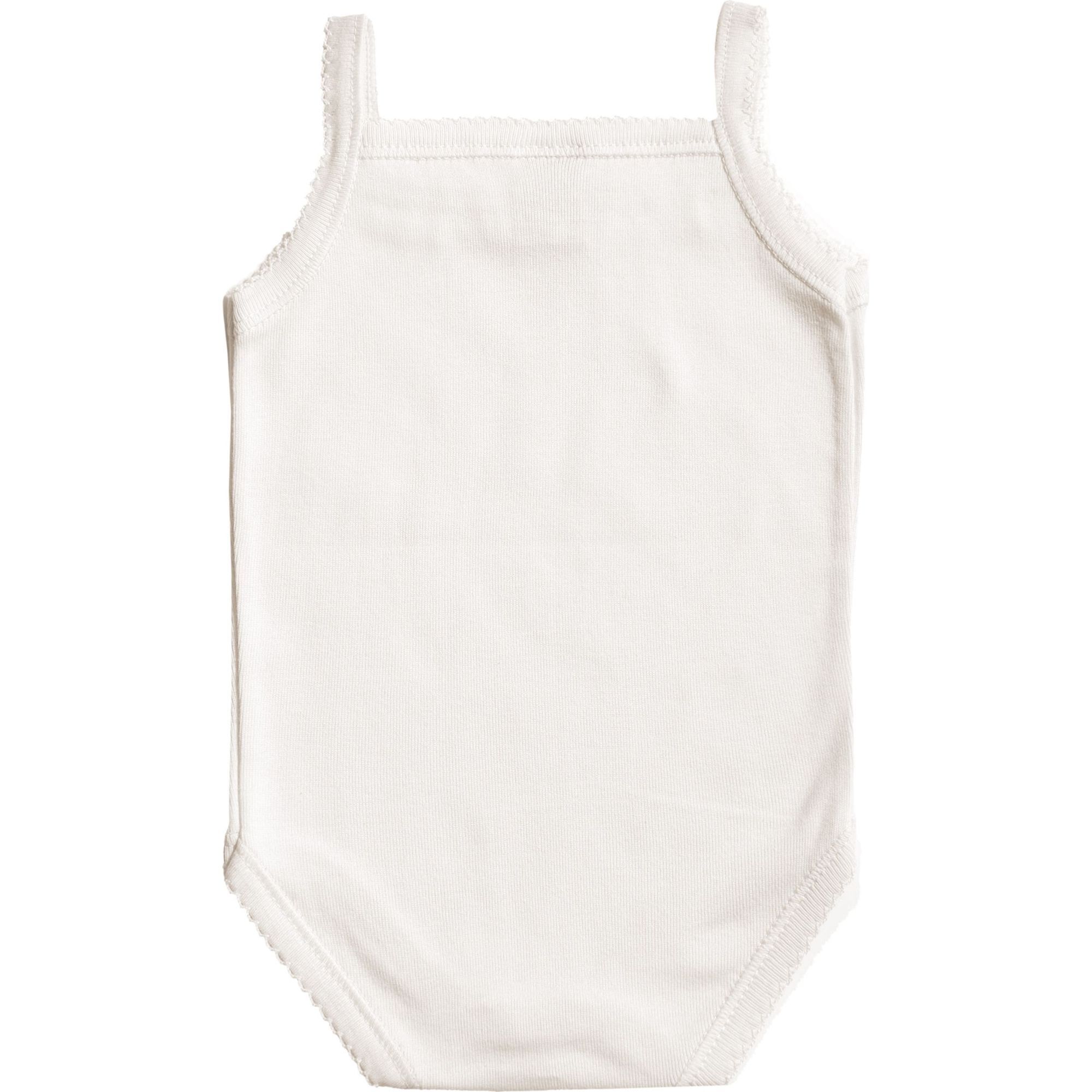 Body bebé tirantes finos volantes niña