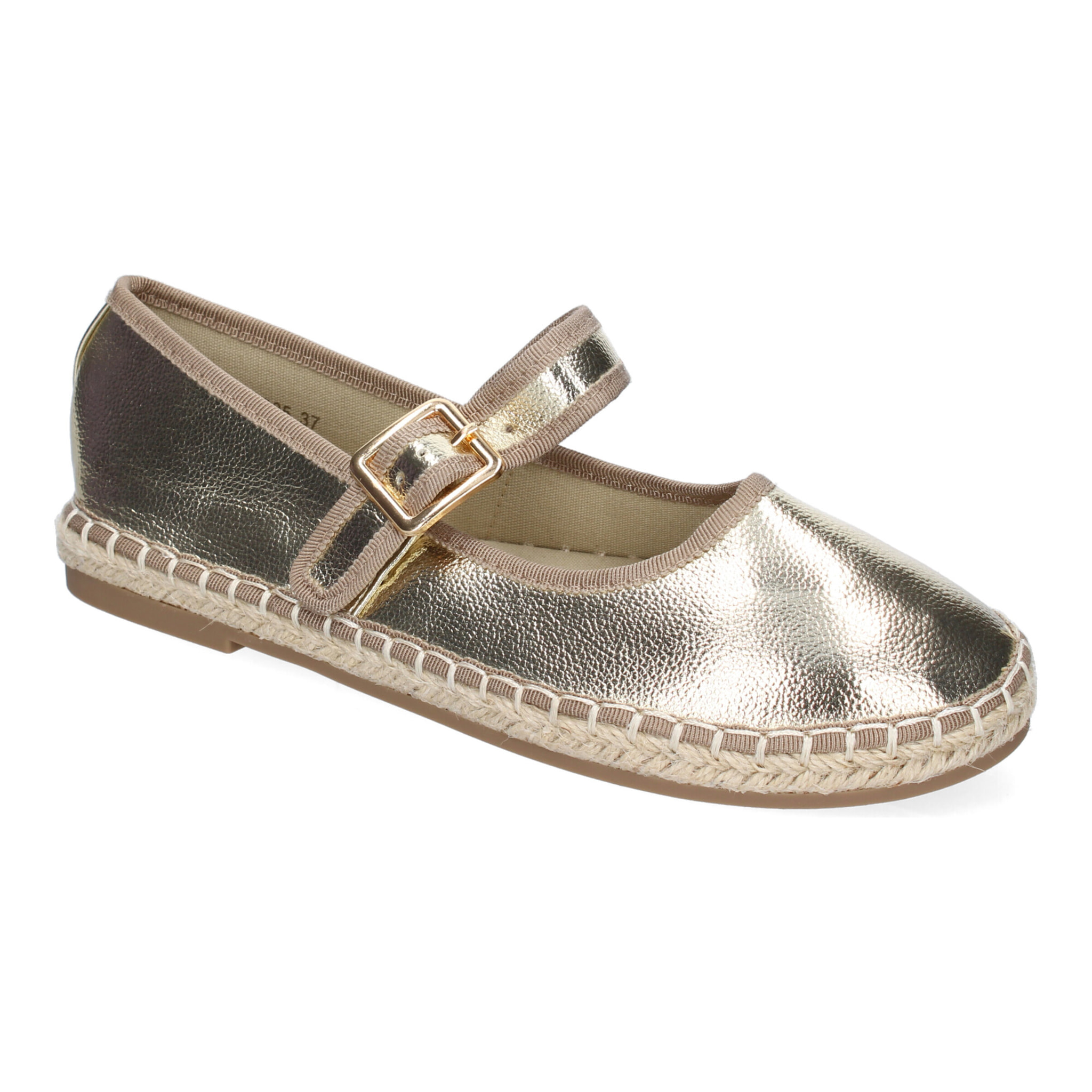 Bailarina Alpargata de Mujer con Yute, Diseño Moderno, Comodas y Cierre de Hebilla