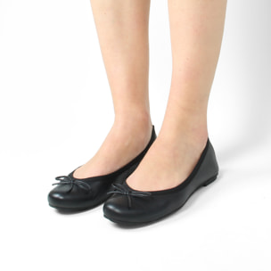 Ballerine Donna In Pelle Colore Nero-