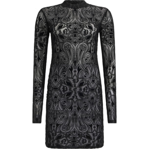 PHILIPP PLEIN Short Dress GOTHIC PLEIN