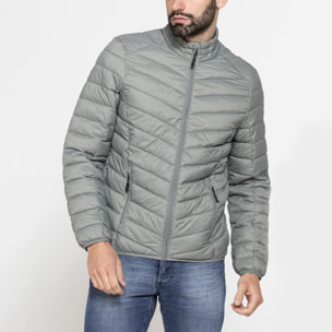 GIUBBINO MANICA LUNGA ULTRA LIGHT - TESSUTO ED IMBOTTITURA IN MATERIALE RICICLATO