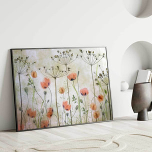 Affiche de fleurs Prairie de coquelicots Affiche seule